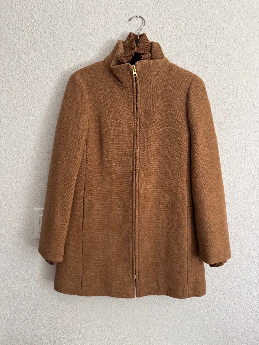 J.Crew Wool Lodge Coat - Caramel